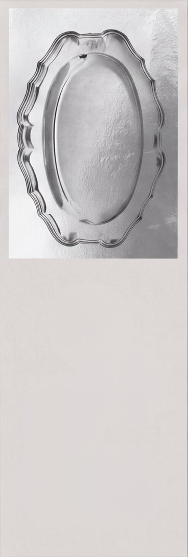 Scalloped silver tray, fashion-forward wedding signage and installations